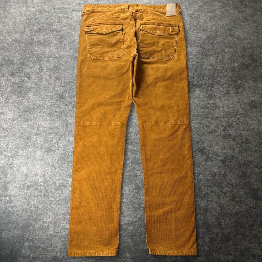 Vintage Sean John Men’s 34 Brown Corduroy Cargo Pants Y2K Hip Hop Utility